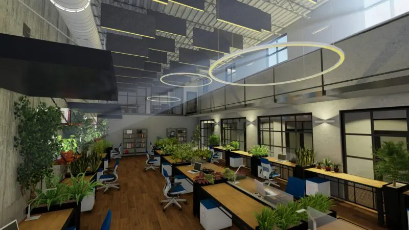 Open Office Renderings Photo
